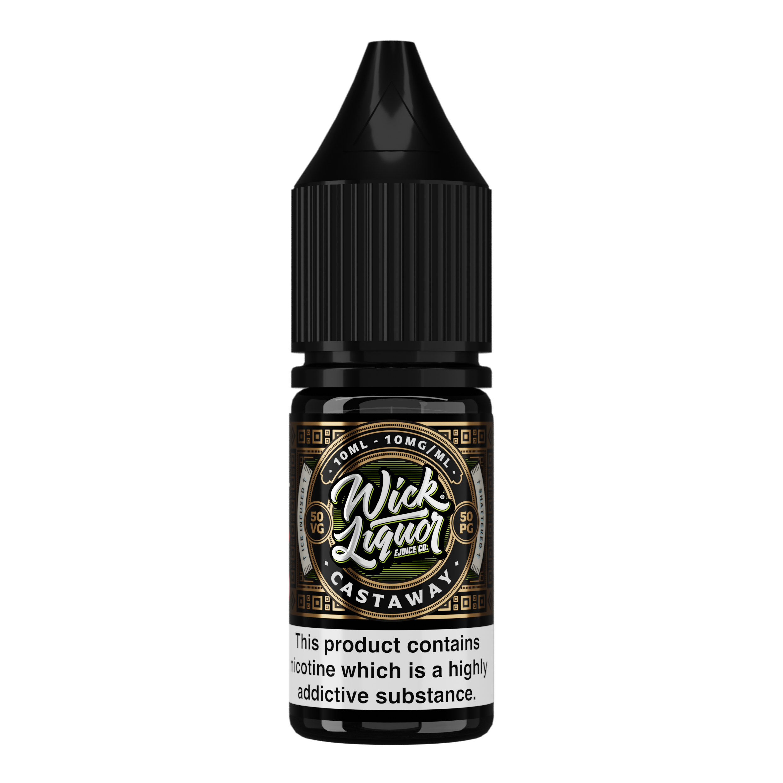 Wick Liquor Castaway Shattered 10ml Nic Salt