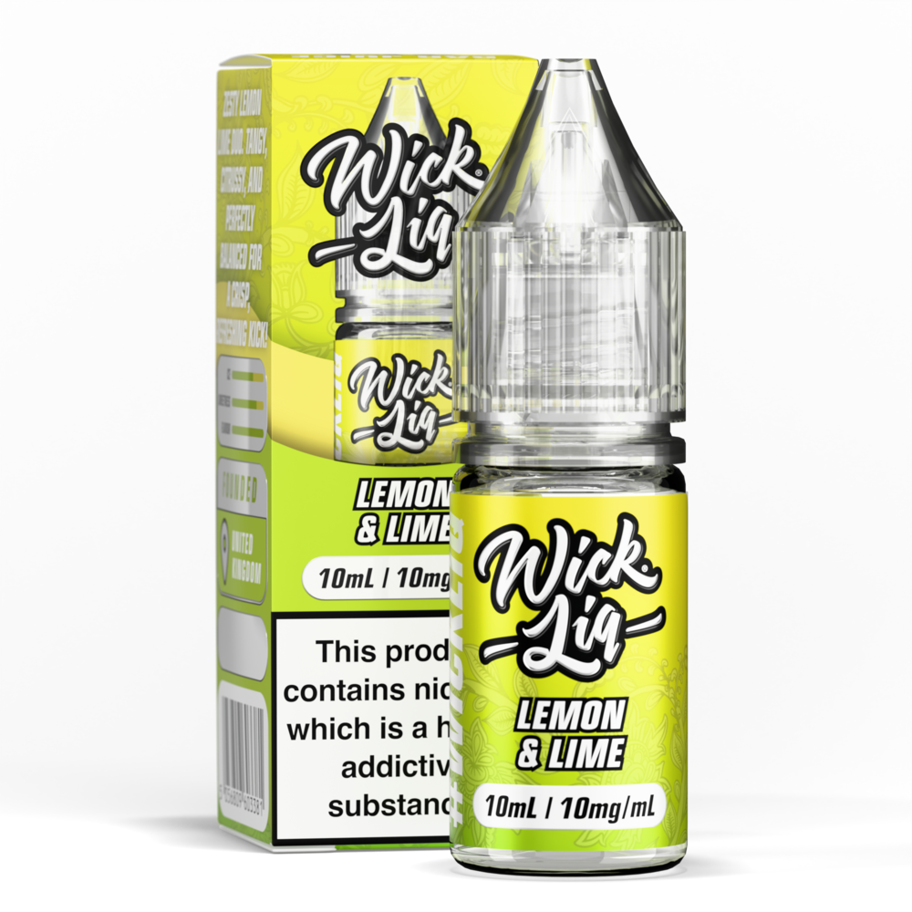 Wick Liq Lemon & Lime 10ml Nic Salt