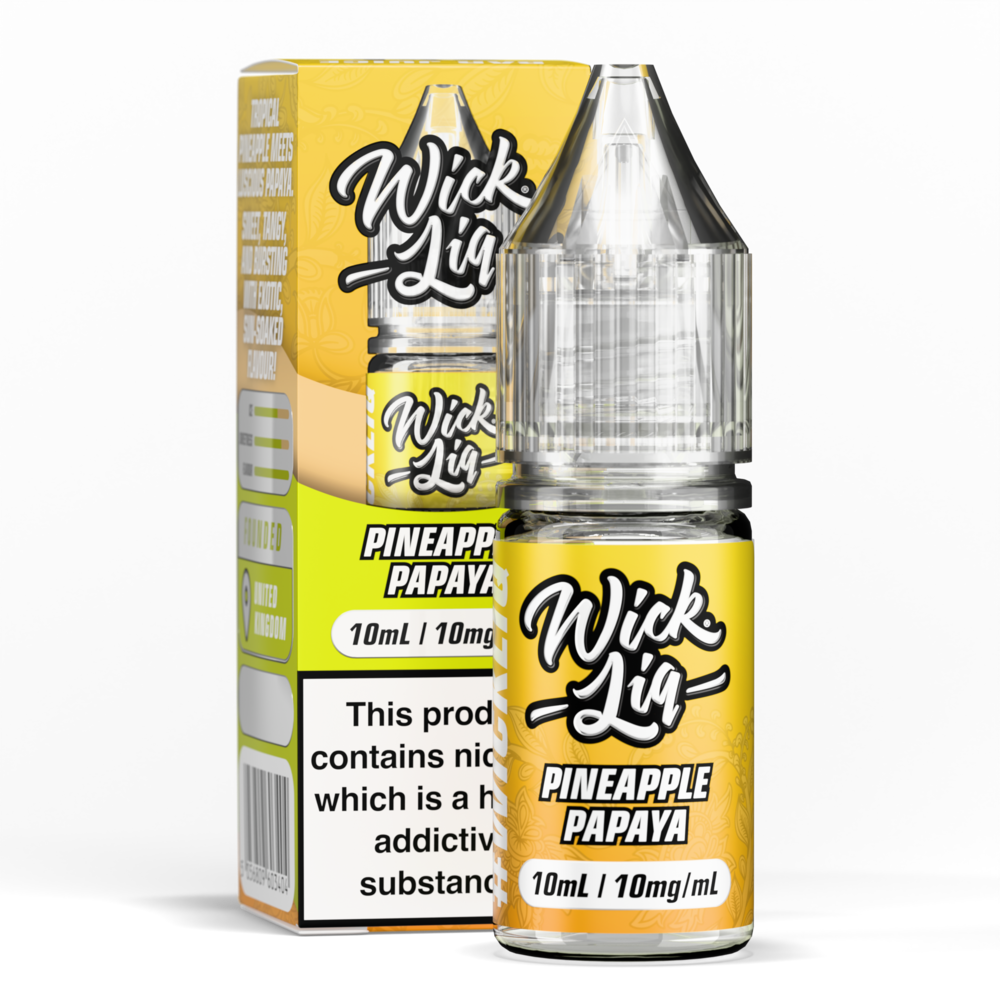 Wick Liq Pineapple Papaya 10ml Nic Salt