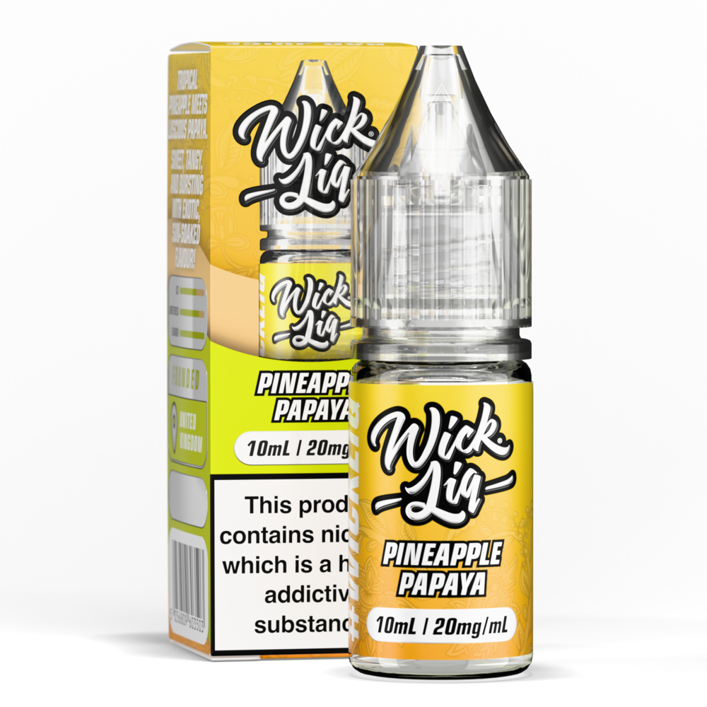 Wick Liq Pineapple Papaya 10ml Nic Salt