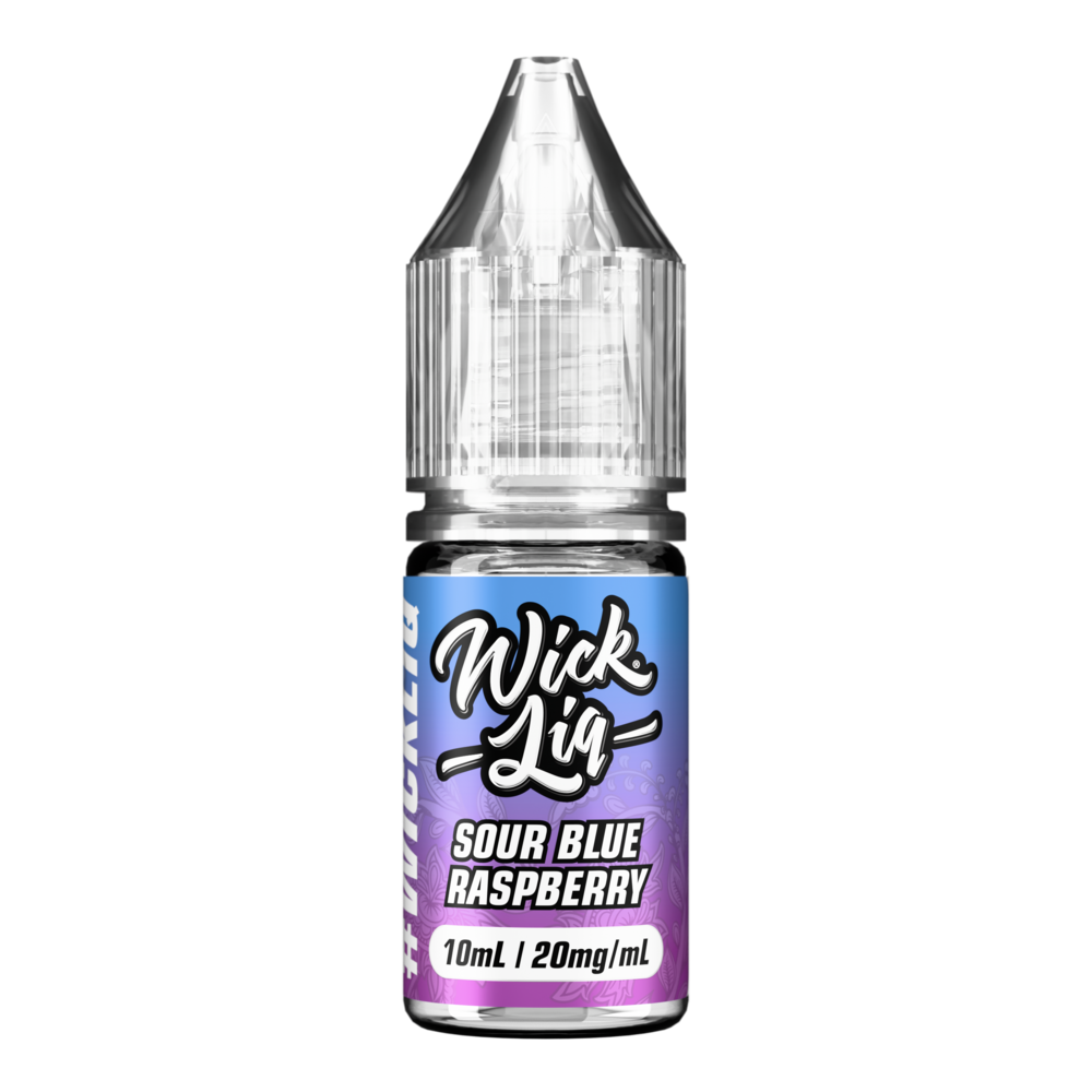 Wick Liq Sour Blue Raspberry 10ml Nic Salt