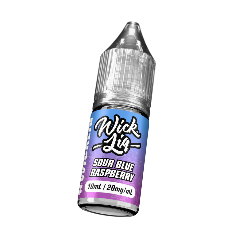Wick Liq Sour Blue Raspberry 10ml Nic Salt