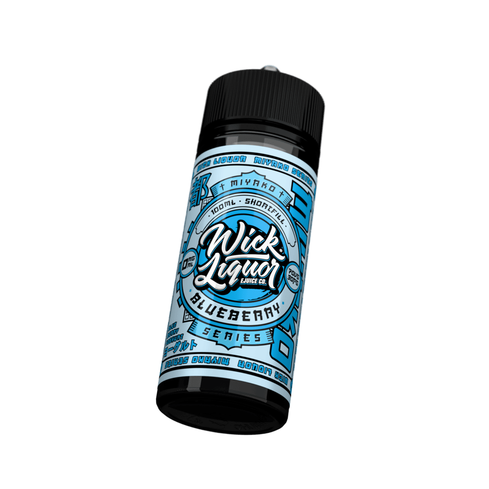 Wick Liquor Blueberry Miyako Yoghurt - 100ml Shortfill