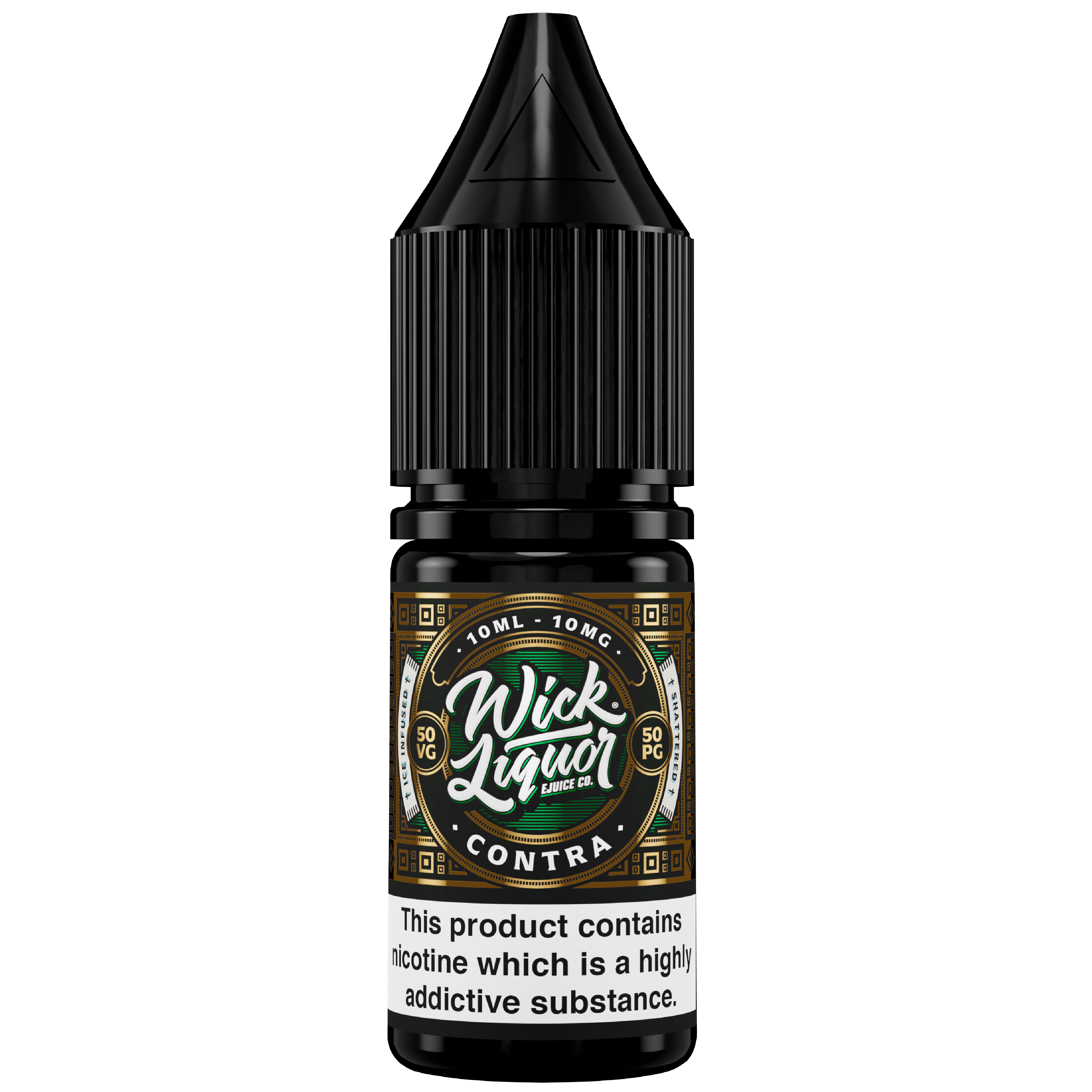 Wick Liquor Contra Shattered 10ml Nic Salt