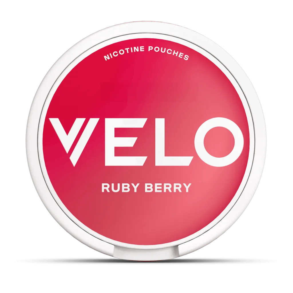 Velo Ruby Berry Nicotine Pouches