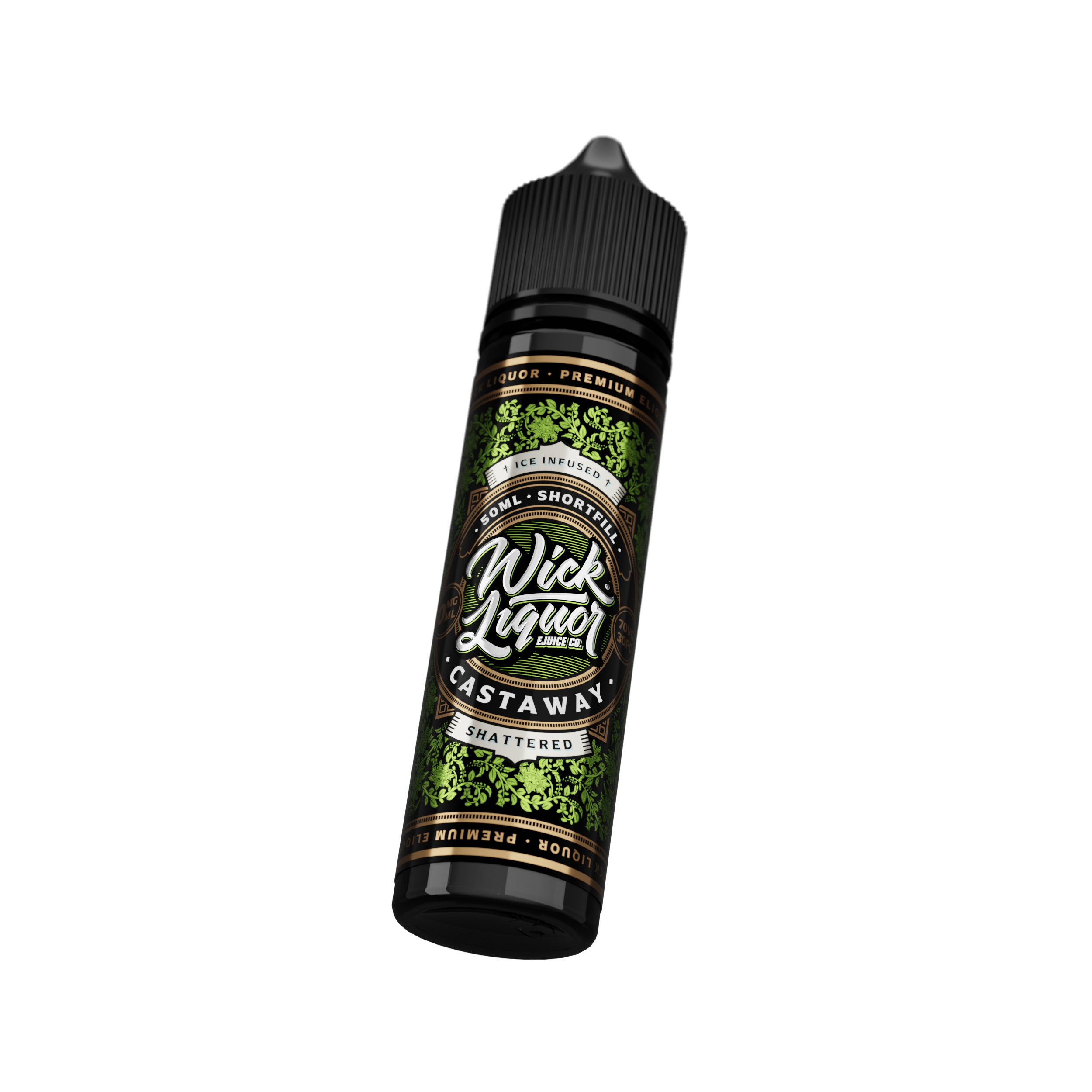 Wick Liquor Castaway Shattered 50ml Shortfill