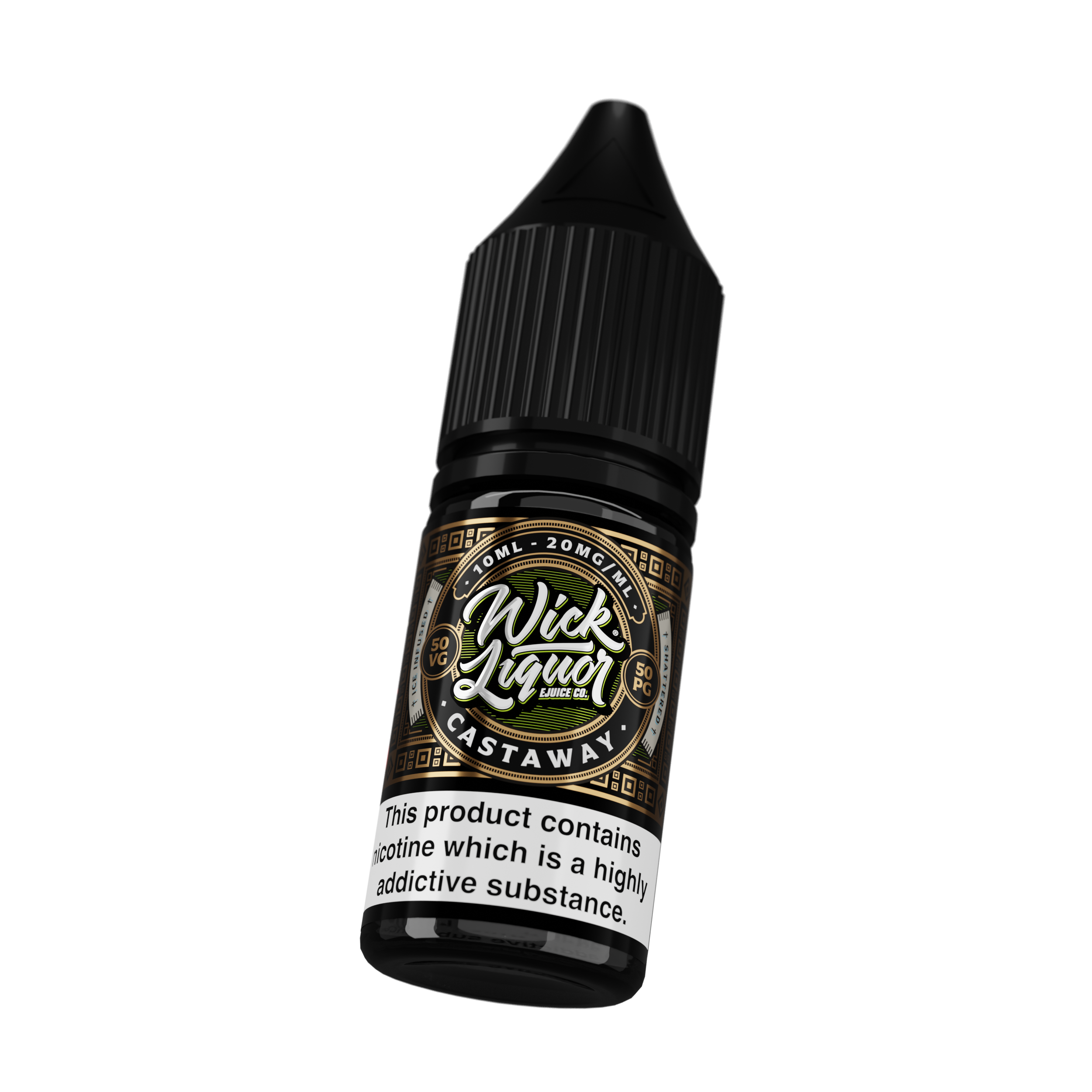 Wick Liquor Castaway Shattered 10ml Nic Salt