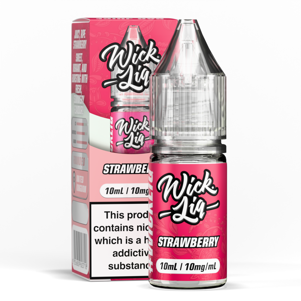 Wick Liq Strawberry 10ml Nic Salt