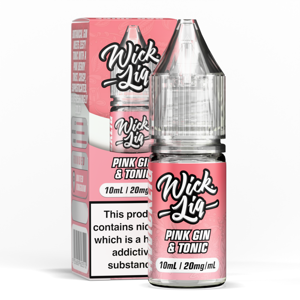 Wick Liq Pink Gin & Tonic 10ml Nic Salt
