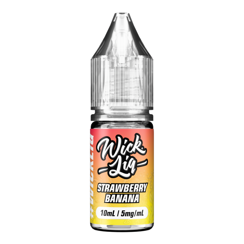 Wick Liq Strawberry Banana 10ml Nic Salt