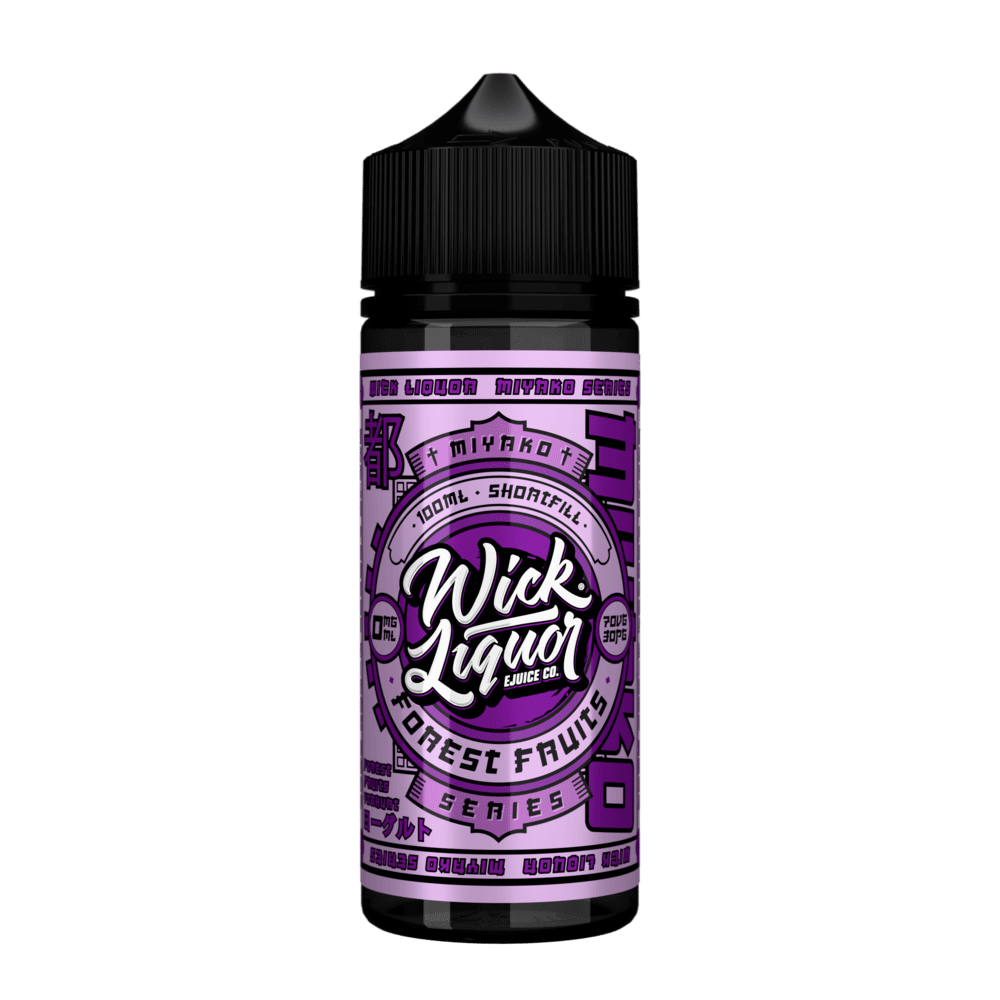 Wick Liquor Forest Fruits Miyako Yoghurt  - 100ml Shortfill