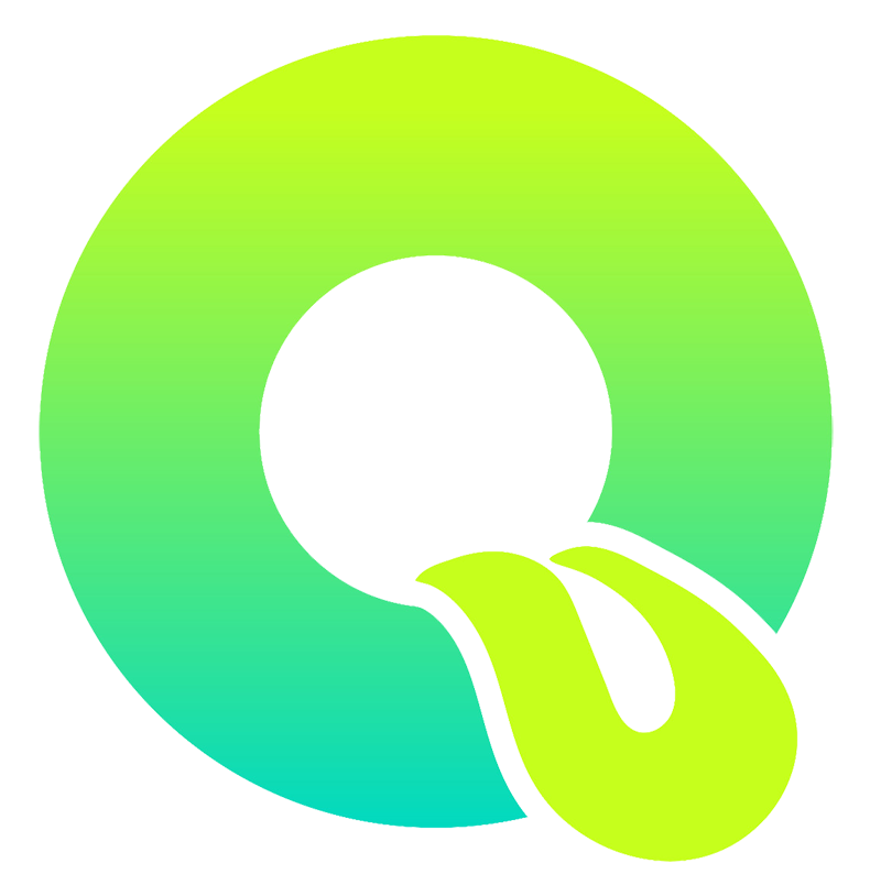 Tootin Juice icon, a yellow-to-teal gradient ring mark