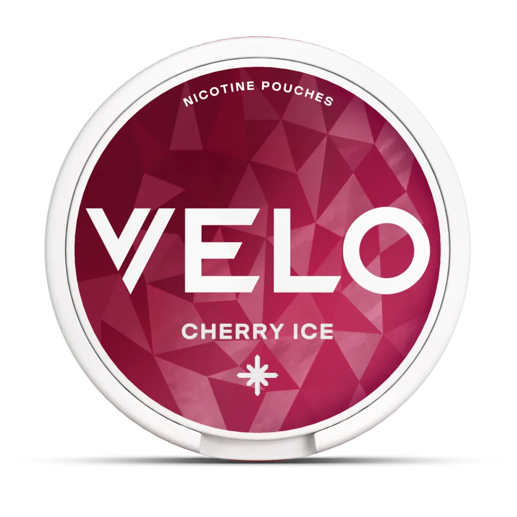 Velo Cherry Ice Spearmint Nicotine Pouches